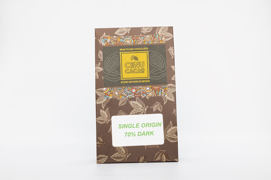 70 % Single Origin Dark Chocolate Bar